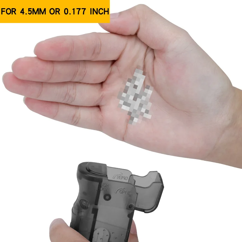 New Airsoft Plastic BB Speed loader 250 Rounds for 4.5MM Tactical Military Loader Paintball Accessories Outdoor Hunting | Спорт и