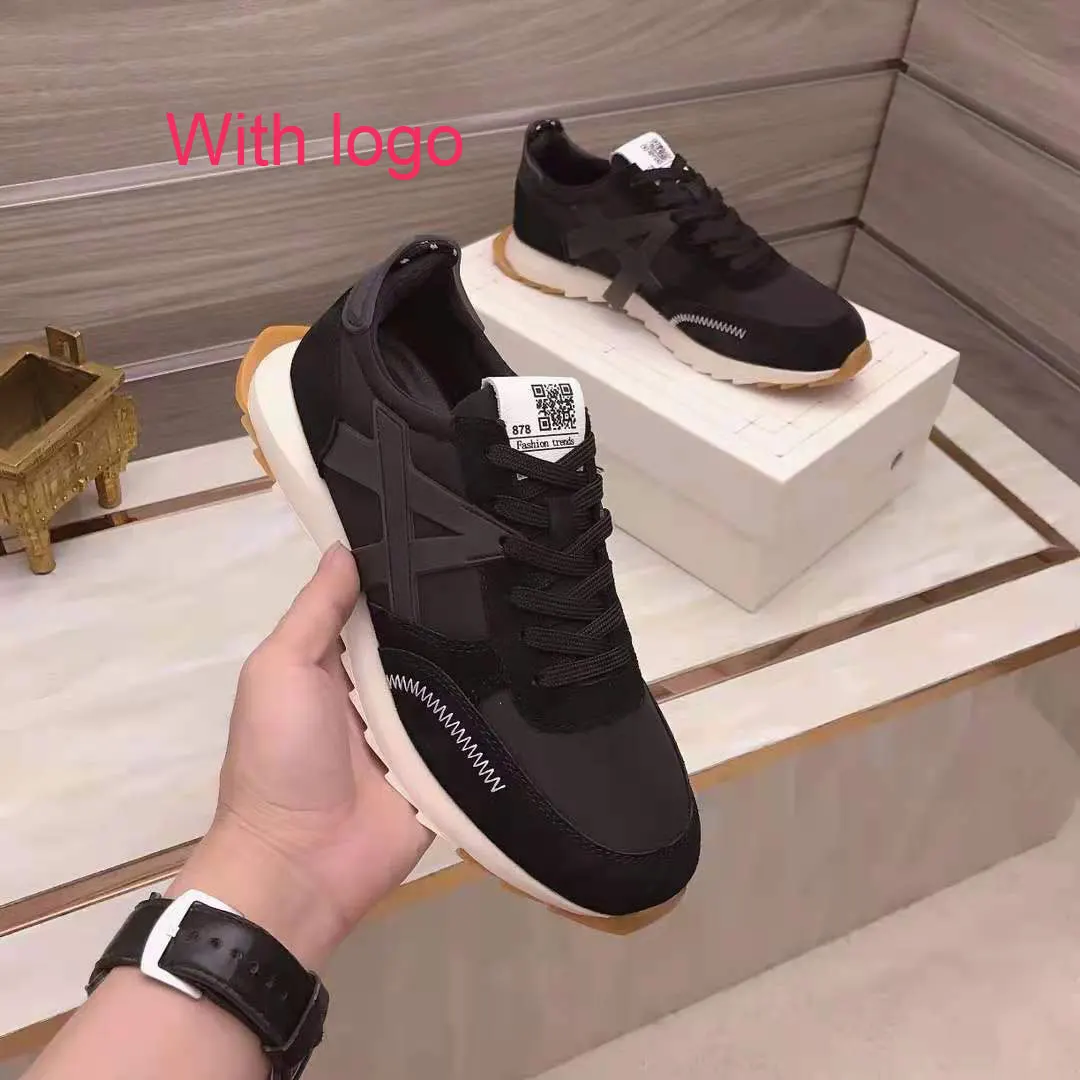 

Men's Casual Sports Shoes New Lightweight Breathable Shock-Absorbing Trainers Shoes Korean Sneakers Wear Versatile Flat Shoes