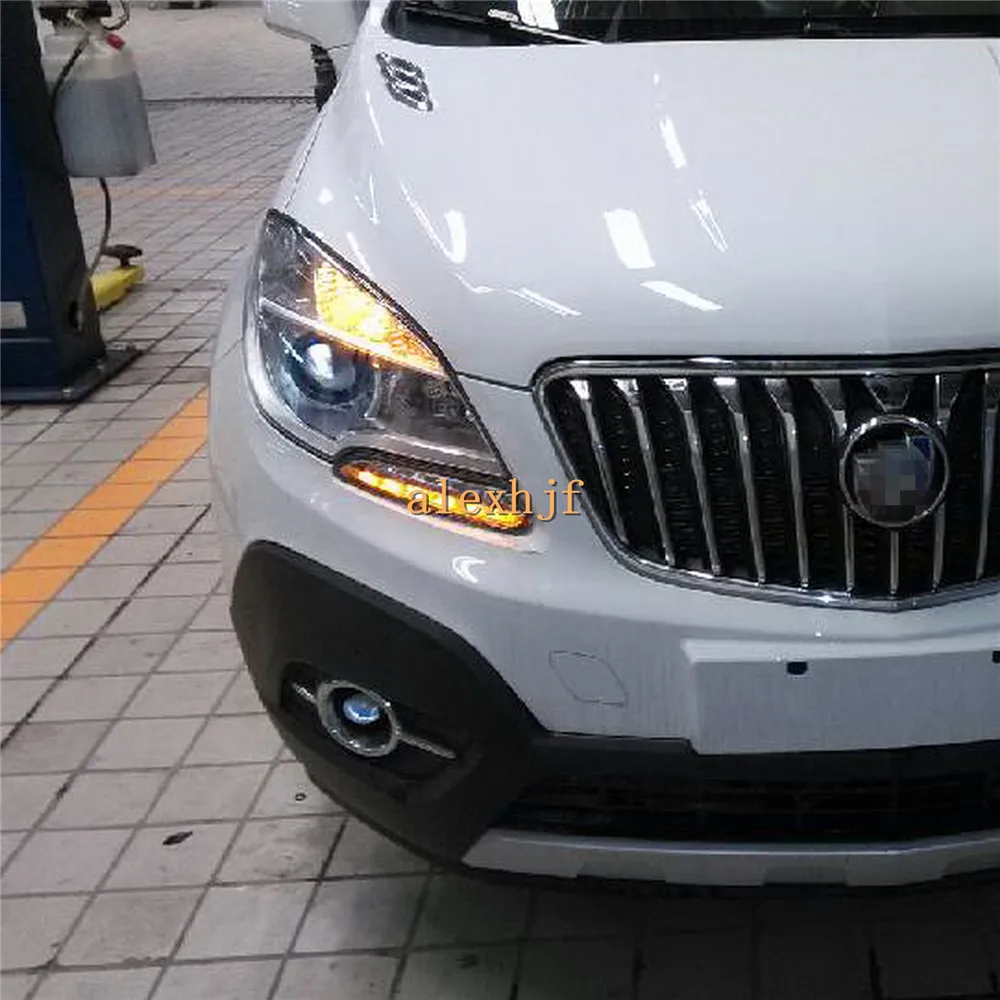 Светодиодсветодиодный дневные ходовые огни July King лампа для фар чехол Buick Encore Opel