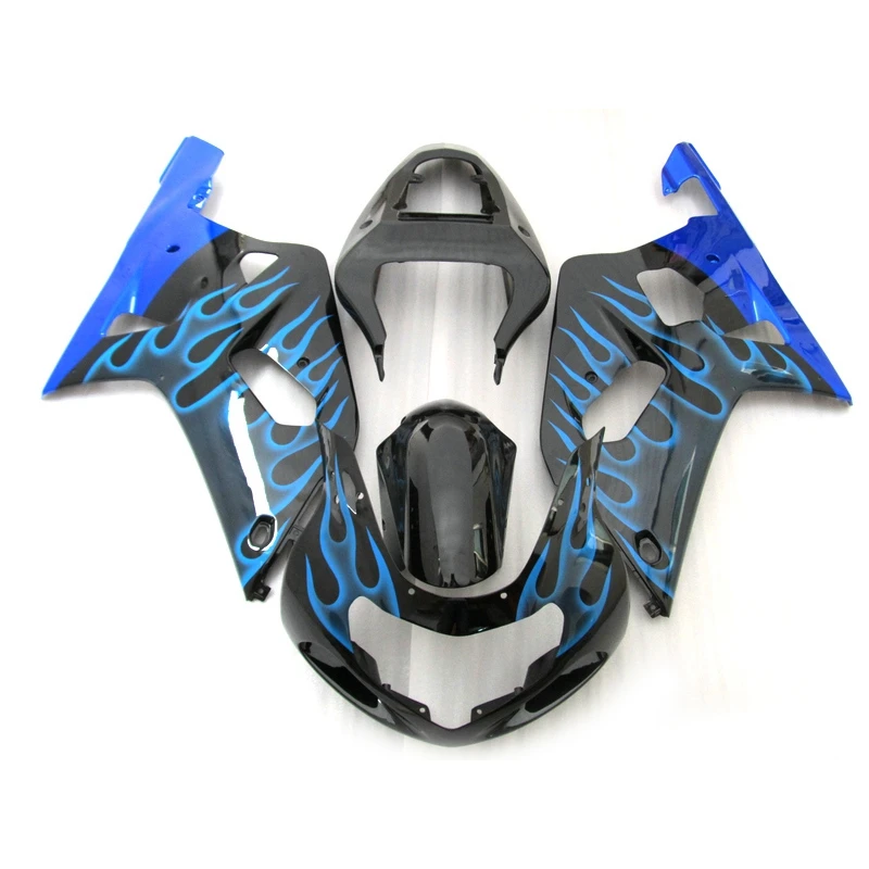 

Комплекты обтекателей для мотоциклов, подходят для Suzuki GSXR600 750 K1 01 02 03, черные, синие обтекатели для инжекций GSXR 750 2001 2002 2003 XC29