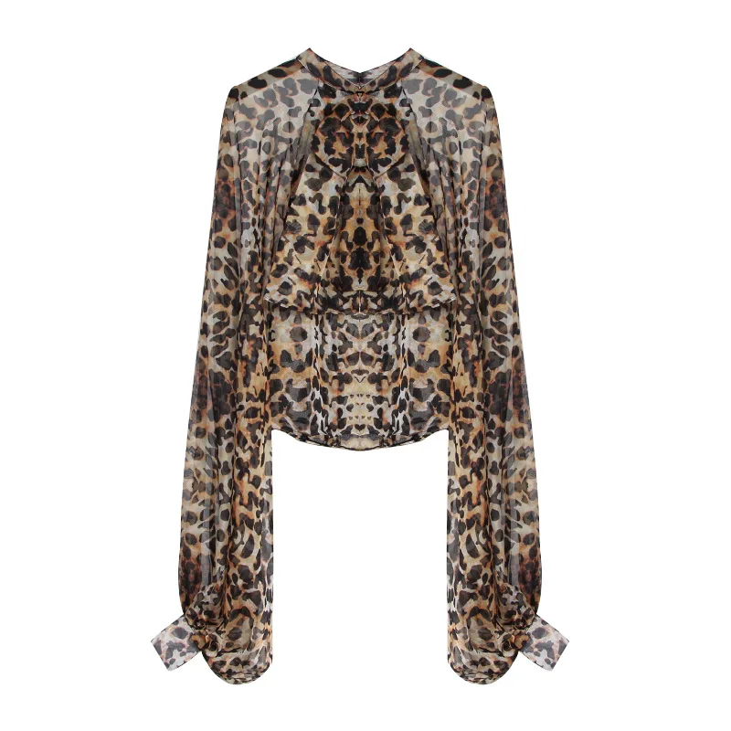 Европейский и американский стиль новинка 2020 Весенняя женская модная блузка