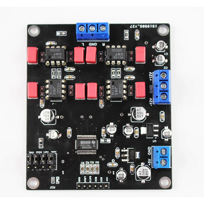 Hi-Fi аудио декодер PCM1794A PCM1794 1794 DAC собранная плата 24 бит 192 кГц/DAC декодирующий