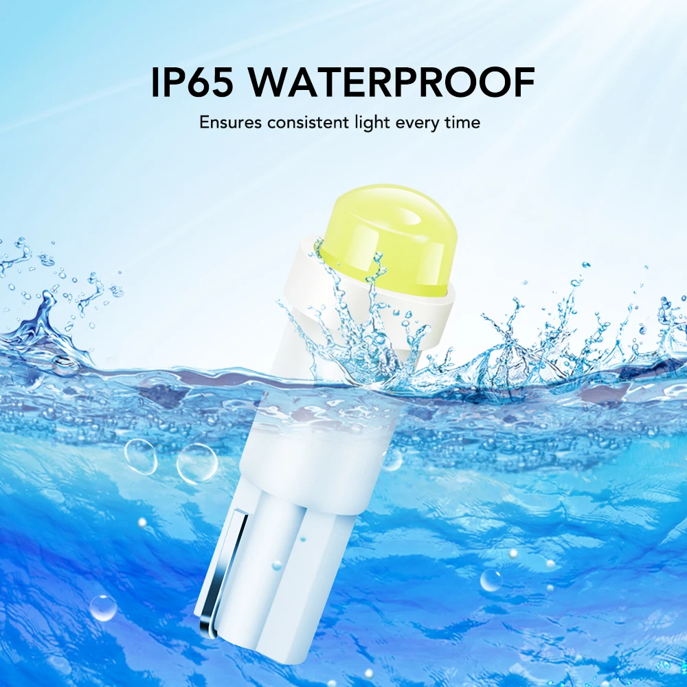 10 шт. светодиодная керамическая лампа T5 для салона автомобиля Renault megane 2 clio duster