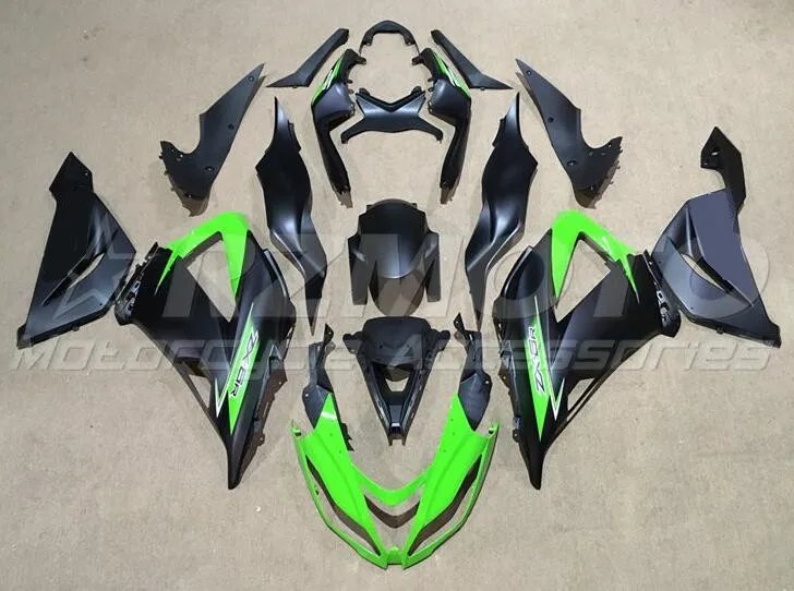

Литьевая пресс-форма, новый комплект обтекателей из АБС-пластика для kawasaki Ninja ZX-6R 599 ZX6R 636 2013 2014 2015 2016 2017 2018, комплект кузова черного и зеленого ...