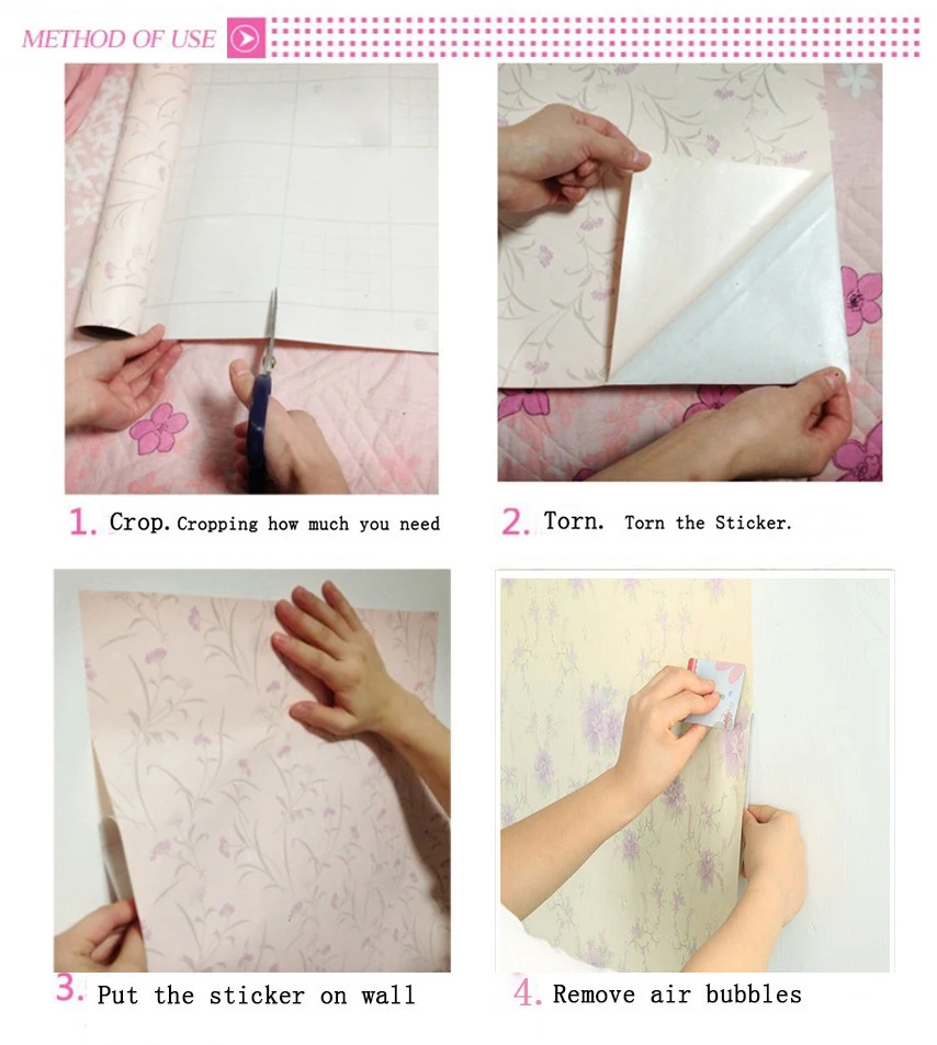 

Glossy DIY Decorative Film PVC Self adhesive Wallpaper Removable Vinyl Contact Paper for Kitchen Cabinets Waterproof Wallpaper