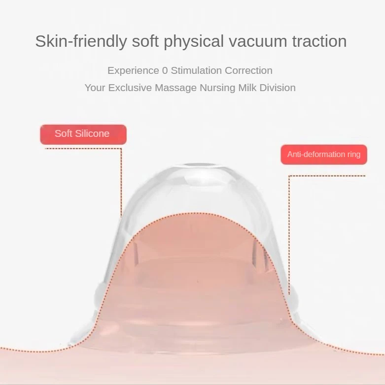 Dispositivo de correcci&oacute;n de pez&oacute;n, invertido, plano, corto, ni&ntilde;a peque&ntilde;a, mujeres embarazadas, per&iacute;odo de lactancia, retractor de pez&oacute;n, 2 paquetes-3