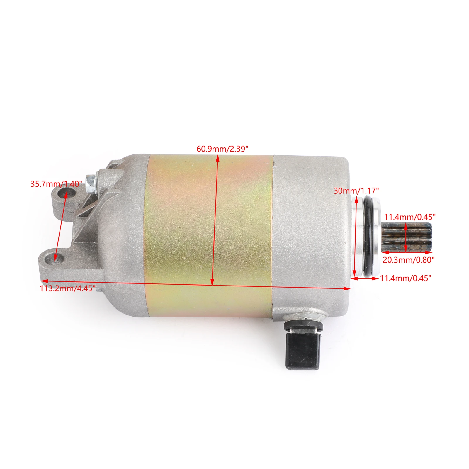 

Artudatech Стартер 9-сплайн для Yamaha XC155 Majesty S/SMAX/ЗУМА 125 2009-2019 552S-H1800-00 5S9-H1800-10, запчасти для мотоциклов