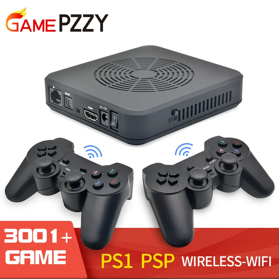 Портативная Wi Fi игровая консоль с поддержкой HDMI выход Ретро встроенный 3000 + игр 100