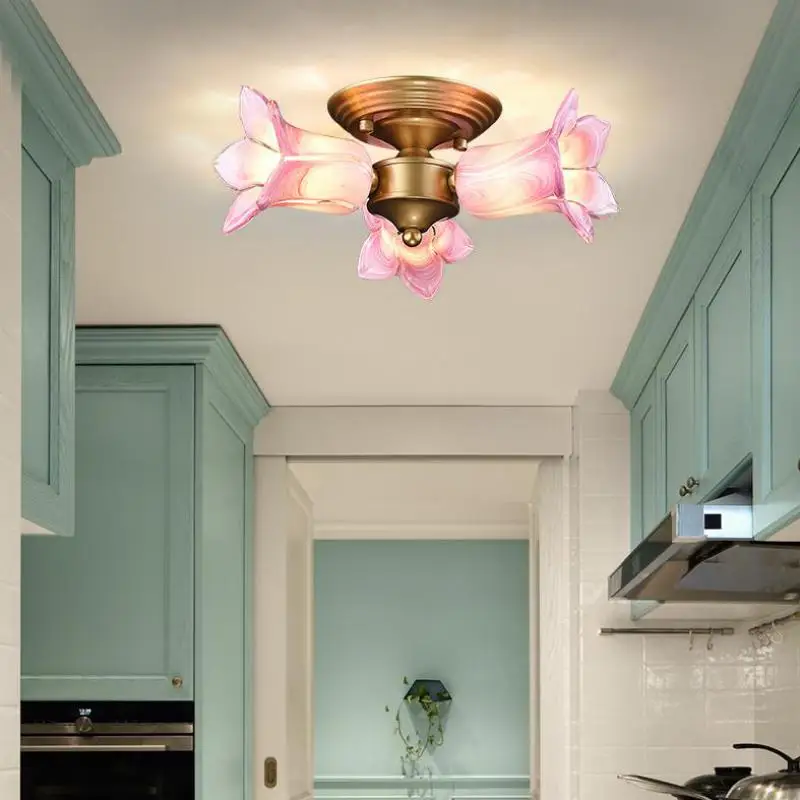 Фиолетовый потолочный светильник для детской комнаты подвесной светодиодный