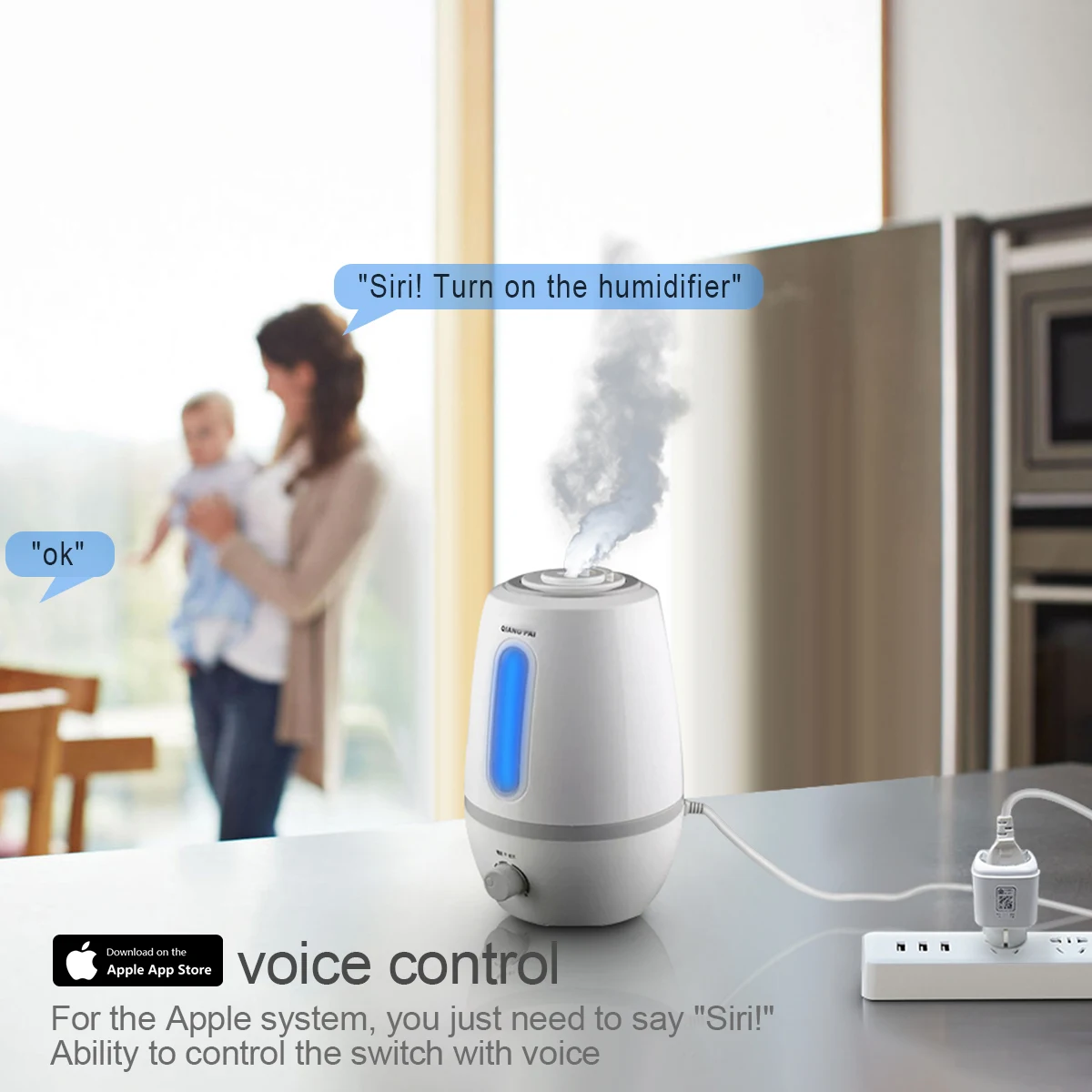 Умная розетка Homekit Tuya ЕС смарт-розетка с таймером и поддержкой Wi-Fi работает Apple Alexa