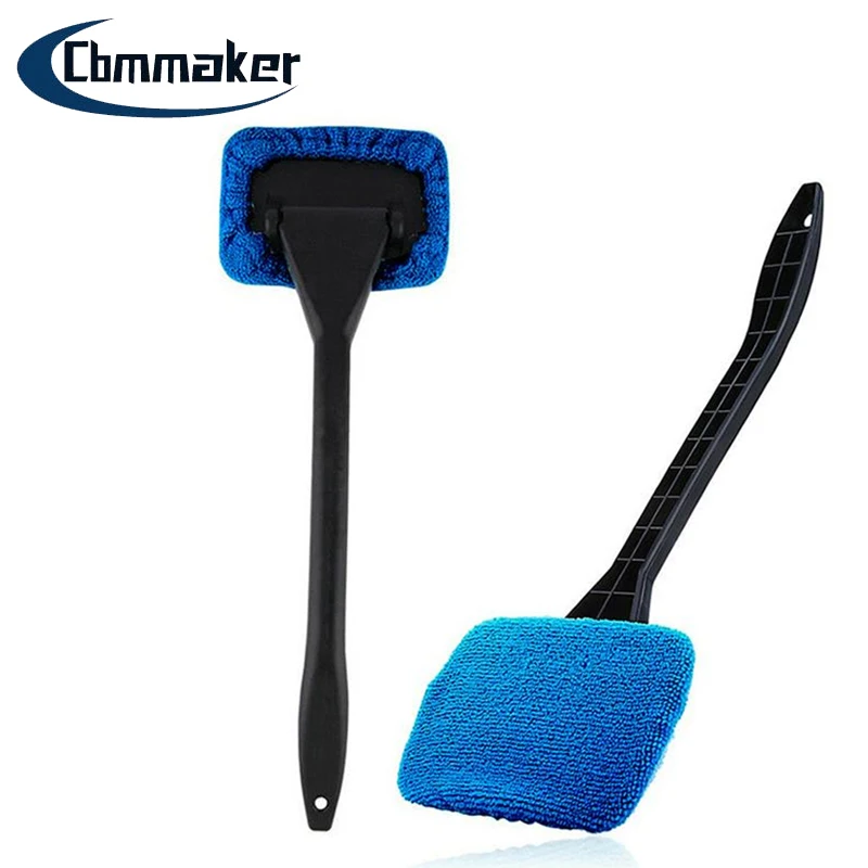 

Car Defogging Window Cleaning Wiper Car Wash Household Detachable Duster Cleaning Car Window Glass Cleaning Brush with Cloth Pad