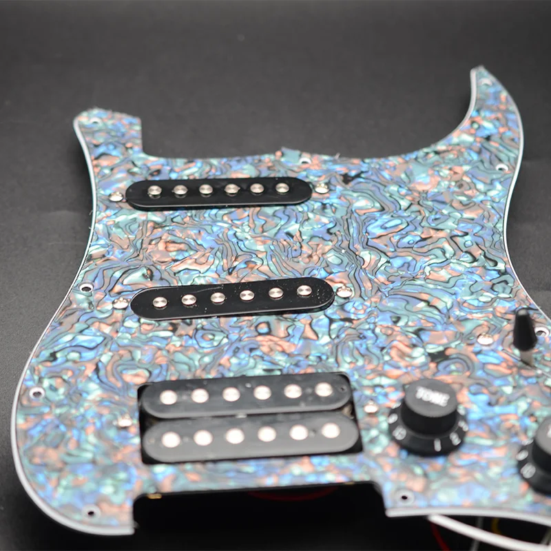 Electric Guitar Loaded Pickguard Scratch Plate for Fender Strat Parts 3 Ply SSS Multi Colour | Спорт и развлечения