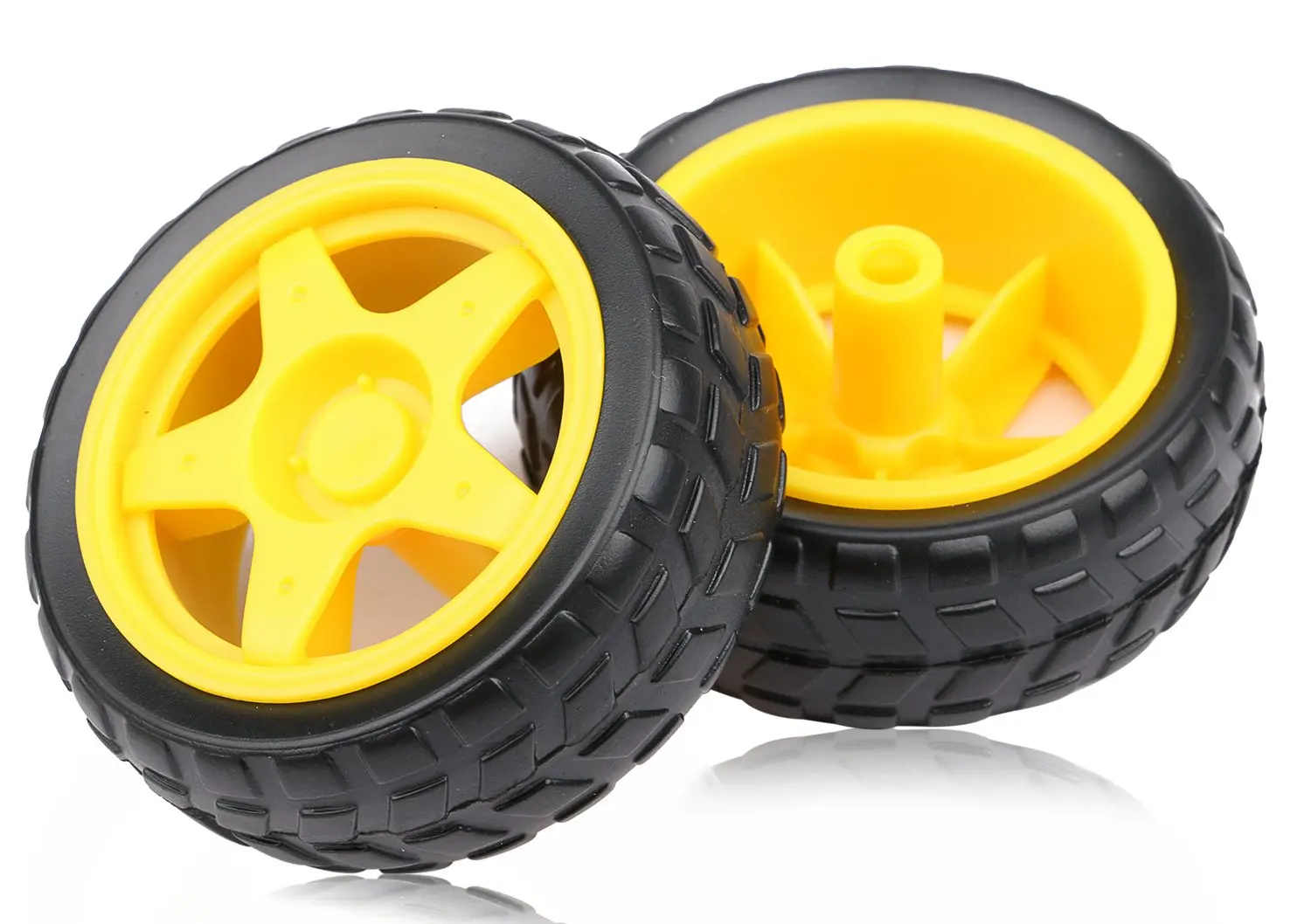 4 шт./лот = 2 шт. двигателя TT + 65 мм колесо фреза 130 с колесом для Arduino Smart Car Robot motor 3 в-6 в