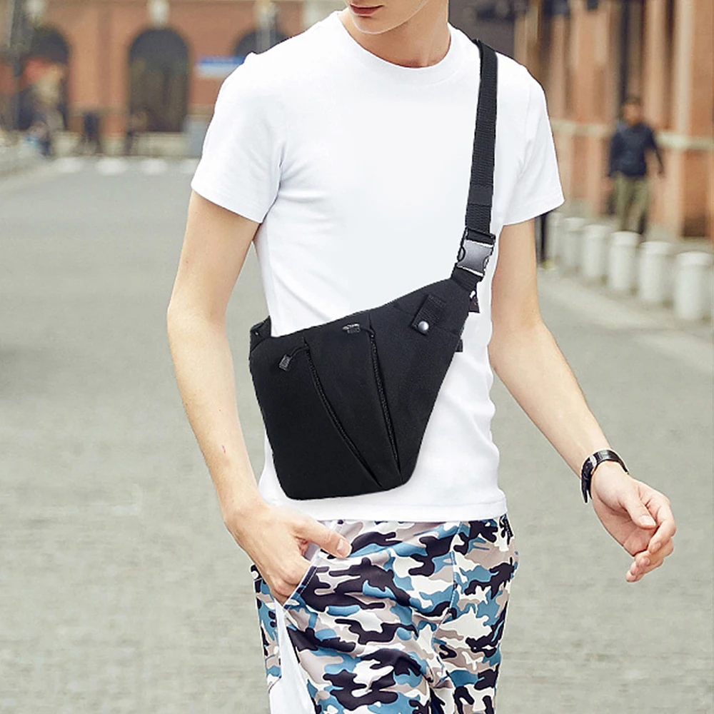 

Anti Theft Sling Pack Slim Crossbody Backpack Lightweight Casual Outdoor Sport Travel Hiking Chest Bag Gym Fitness Bag