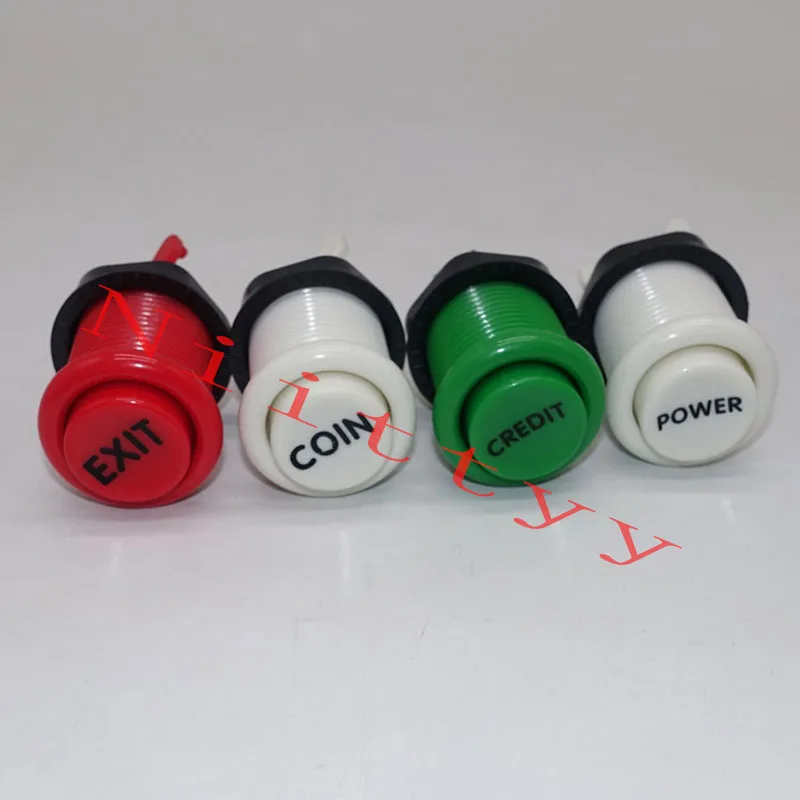 Аркадный набор сделай сам джойстик SANWA в американском стиле HAPP Type COIN 2 кнопочный