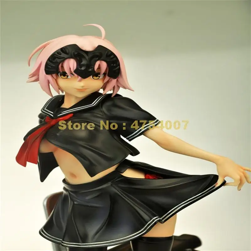 Аниме Судьба/Большой заказ альтер школьная форма черный матросский костюм ПВХ