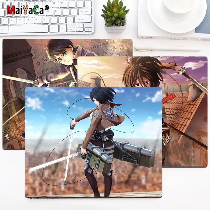 

MaiYaCa Hot Sales Attack on Titan gamer play mats Mousepad Top Selling Wholesale Gaming Pad mouse