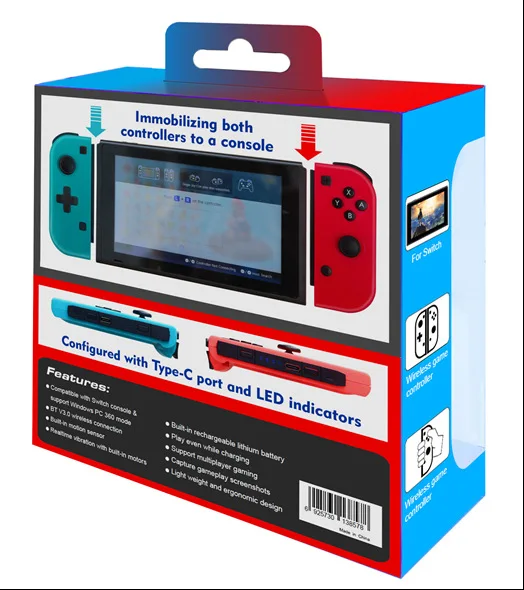 ABS Bluetooth V3.0 беспроводной игровой контроллер Pro геймпад рукоятка джойстик Joy-con(L/R) для Nintendo Switch NS игровая консоль