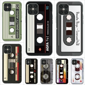 Phone Case For Sony Xperia 20 10 Plus 8 5 1 III XR Ace X Performance case Soft TPU Print Retro cassette tape mobile phone bag Phone Case For Sony Xperia 20 10 Plus 8 5 1 III XR Ace X Performance case Soft TPU Print Retro cassette tape mobile phone bag