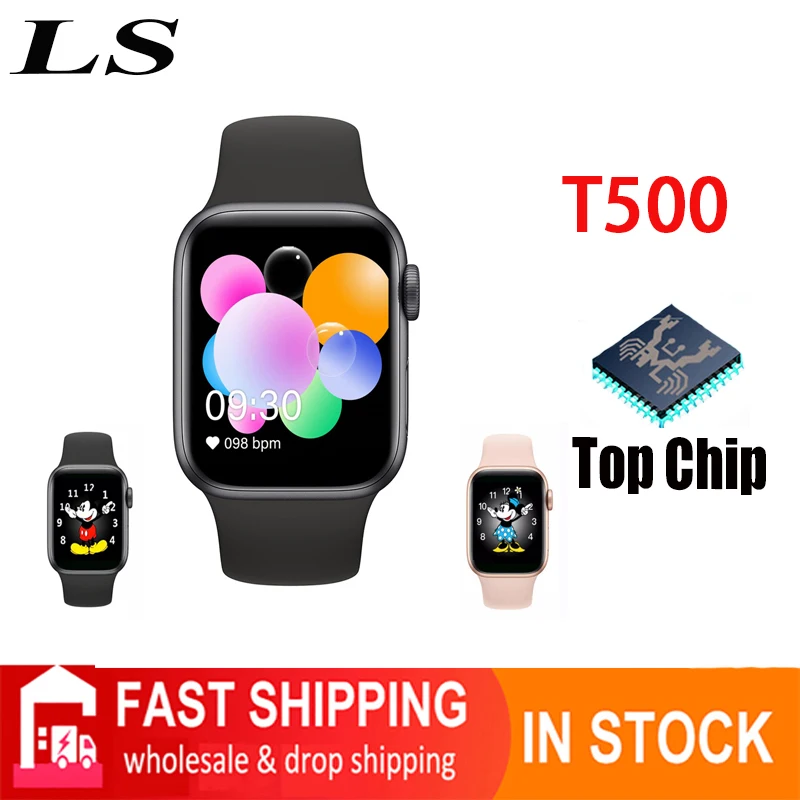 

Original IWO 13 T500 Smart Watch 44mm DIY Screen Wristband Blood Pressure Bluetooth Call Smart Bracelet for Android IOS pk T900