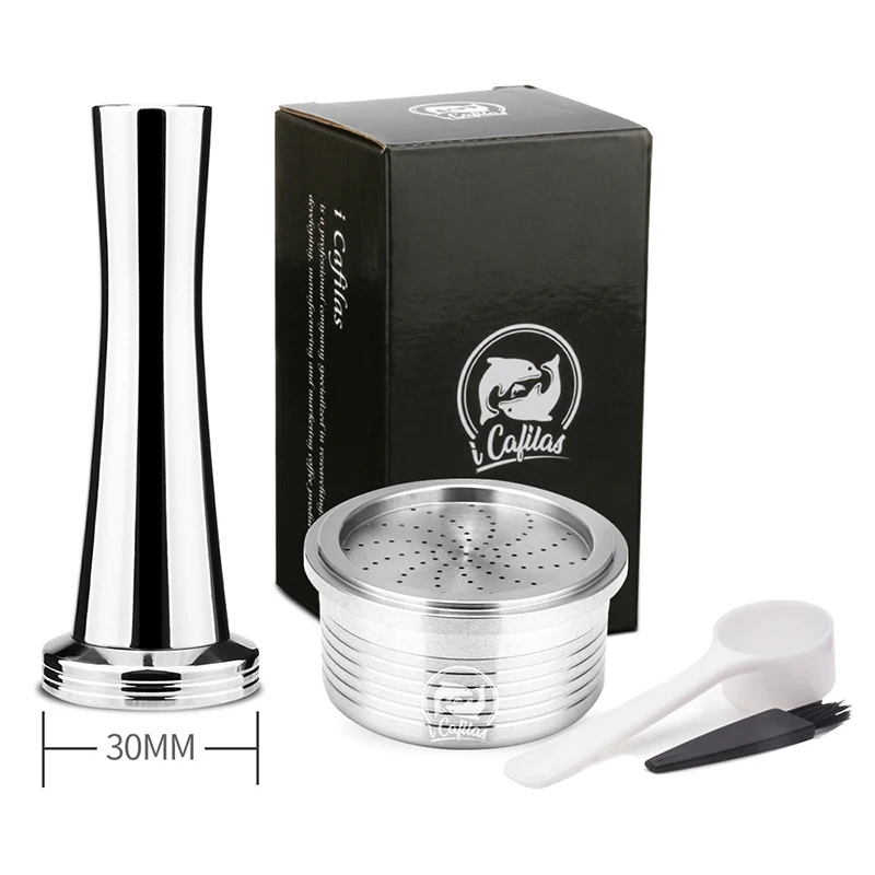 Практичные капсулы для кофе из нержавеющей стали молотки порошок фильтры