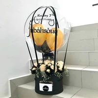 Party Supplies Decoration Ballons Wedding Accessories Clear Balloon for Kids Boy Girl Bobo Balloon   Ribbon   Rope XY081