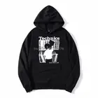 Худи Technics, детская виниловая толстовка с капюшоном