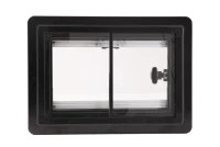 rv caravan motorhome sliding window hatch with tempered glass mg15rw sl