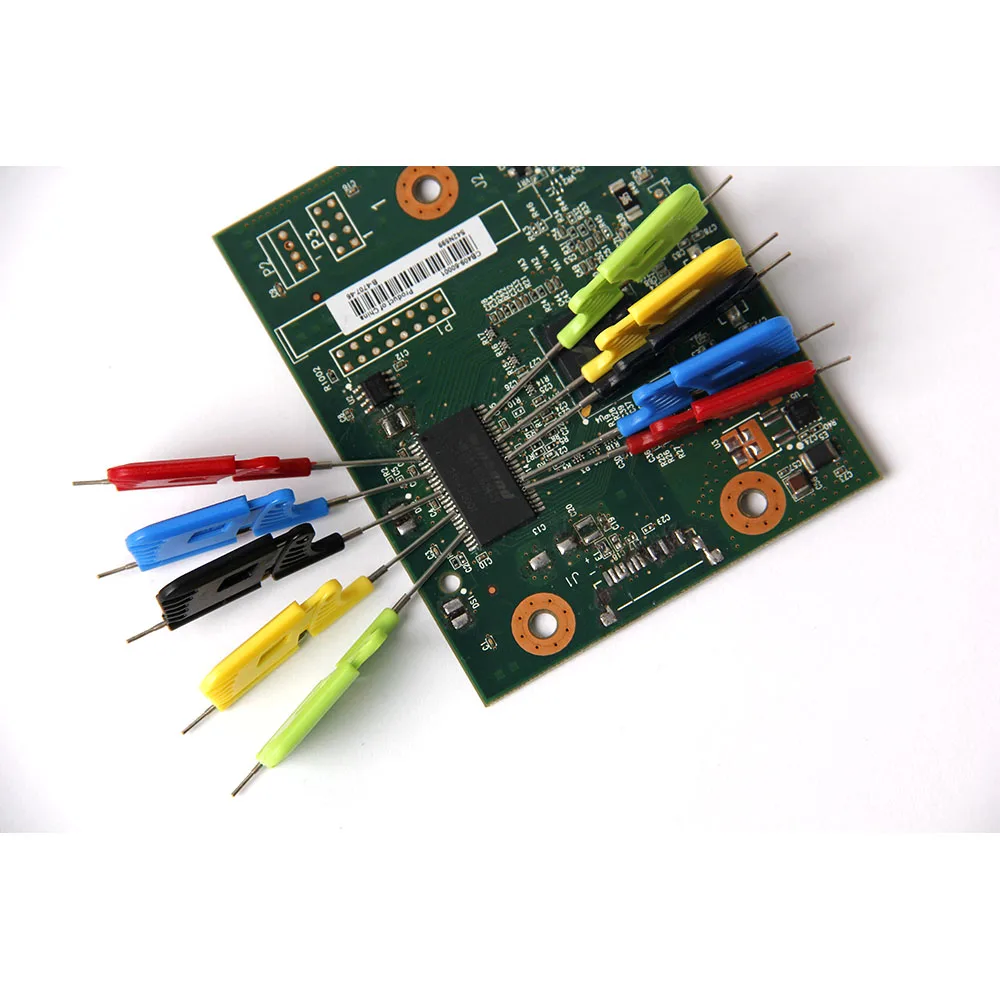10pcs/set Universal Chip micro IC clamp SOP SOIC TSOP MSOP SSOP SMD Test Clip Socket Adpter Programmer for logic analyzer | Инструменты