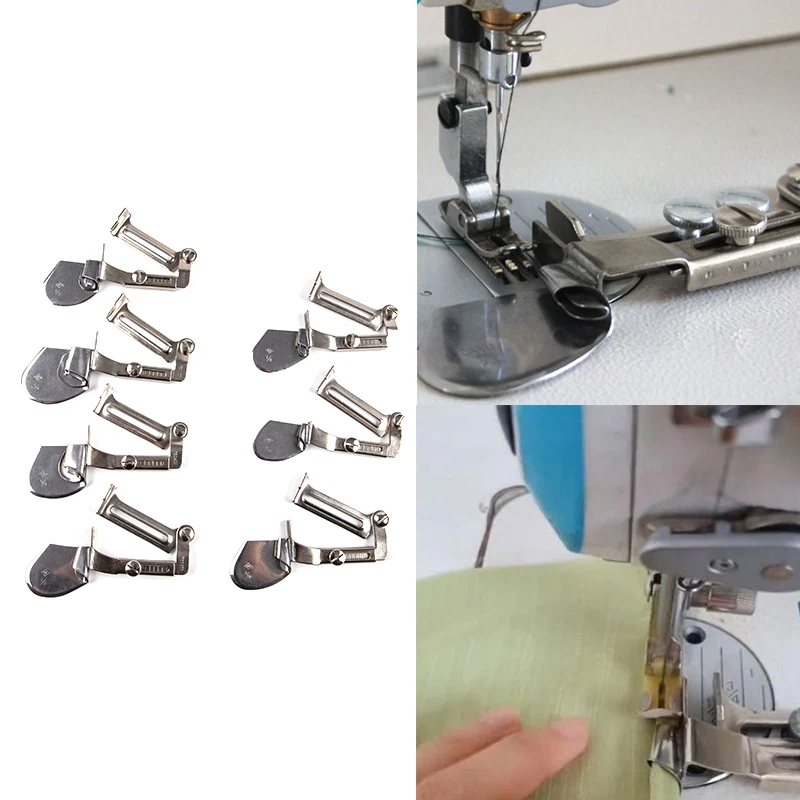 

Sewing Machine Hem Roller Dge Curling For Pull-barrel Flat Sewing Machine Domestic Sewing Machine Foot Presser Hem Crimping Feet