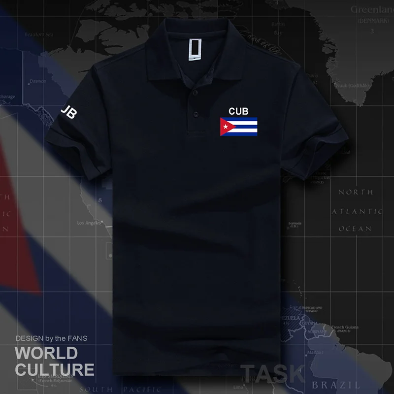 

Cuba Cuban Polo Shirts Men Short Sleeve White Brands Printed For Country Cotton Nation Team Flag New Fashion Casual CU CUB