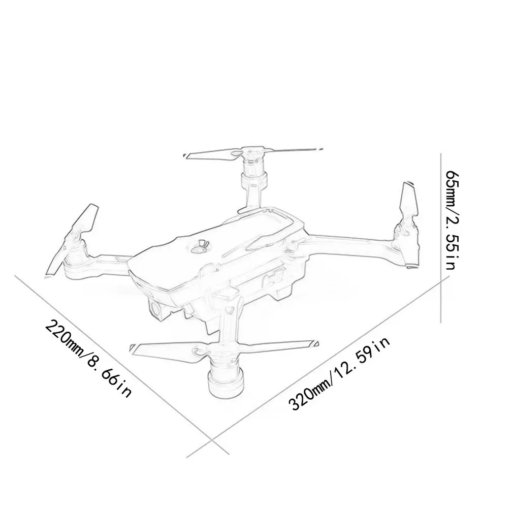 CG033 бесщеточный FPV Квадрокоптер с 1080 P HD WiFi Gimbal Вертолет камеры складной RC Дрон GPS 20