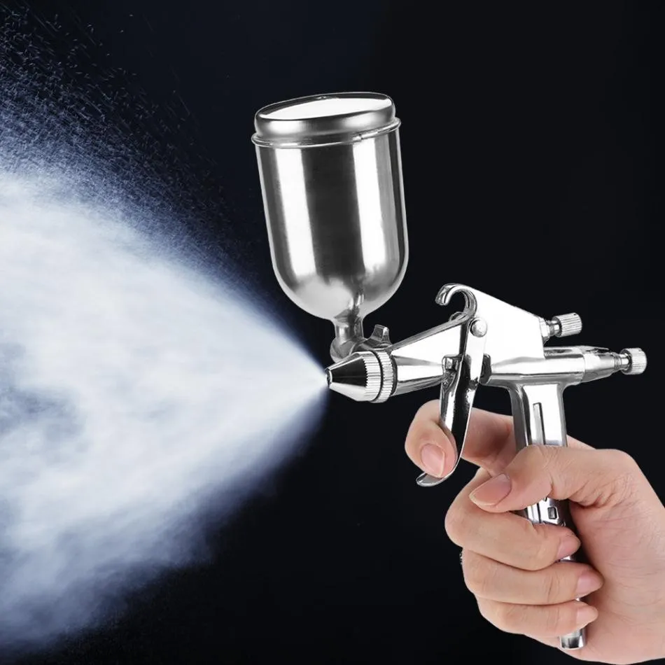 

K-3 0.5mm Nozzle 125ml Mini Pneumatic Spray Painting Atomizer Tool With Hopper For High Atomization Car Airbrush