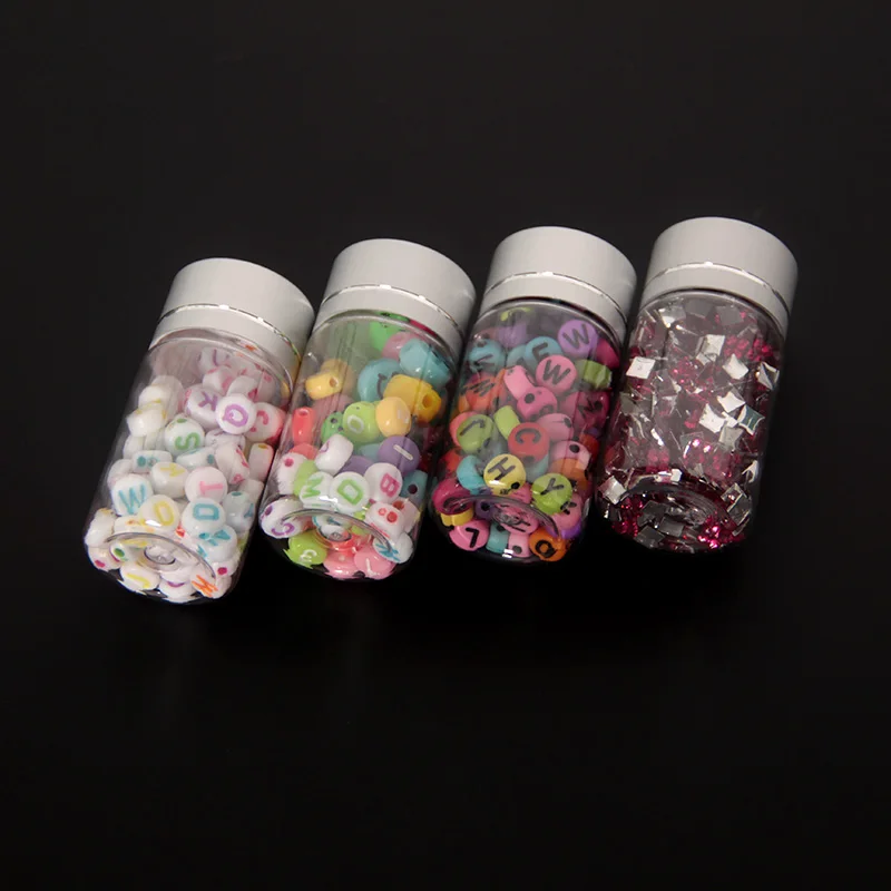 Big Capacity Sliver Round Jars For Beads Storage Box Bag Container Jewelry Nail Organizer Case Diamond Painting Art Accessory | Дом и сад