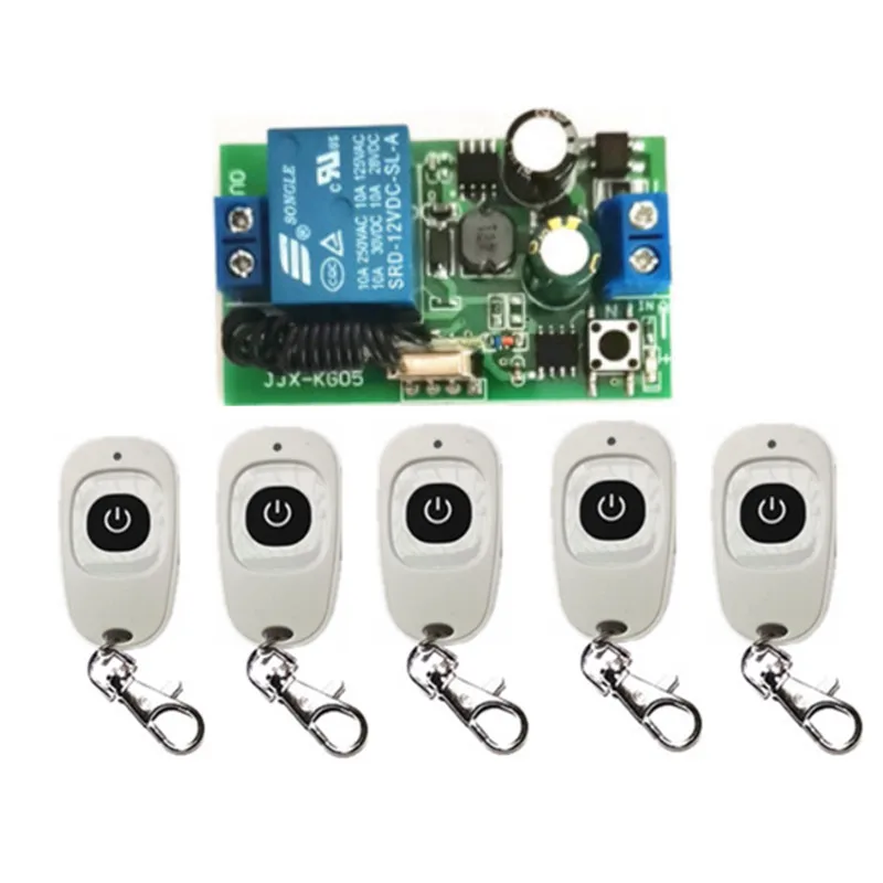 433 МГц беспроводной Радиочастотный светильник с дистанционным управлением