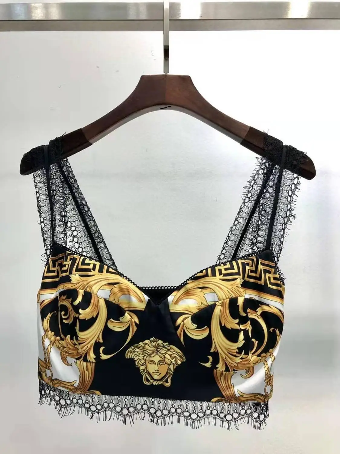 Luna2020 новый модный подиумный сексуальный кружевной бюстгальтер с принтом на