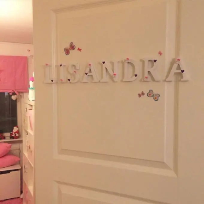 Деревянные буквы сделай сам с белыми буквами алфавита 1 шт. украшения для свадьбы