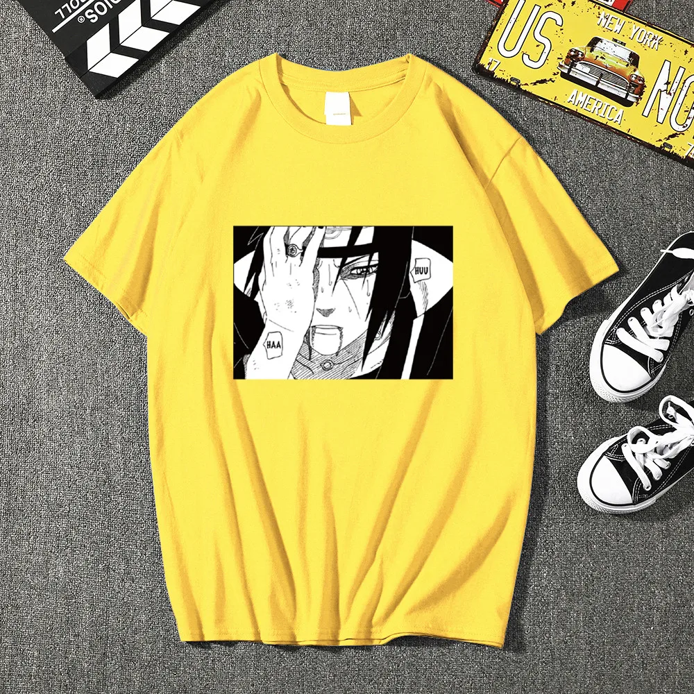 Мужская модная футболка с аниме Sad Girl эстетическая в стиле Харадзюку топы