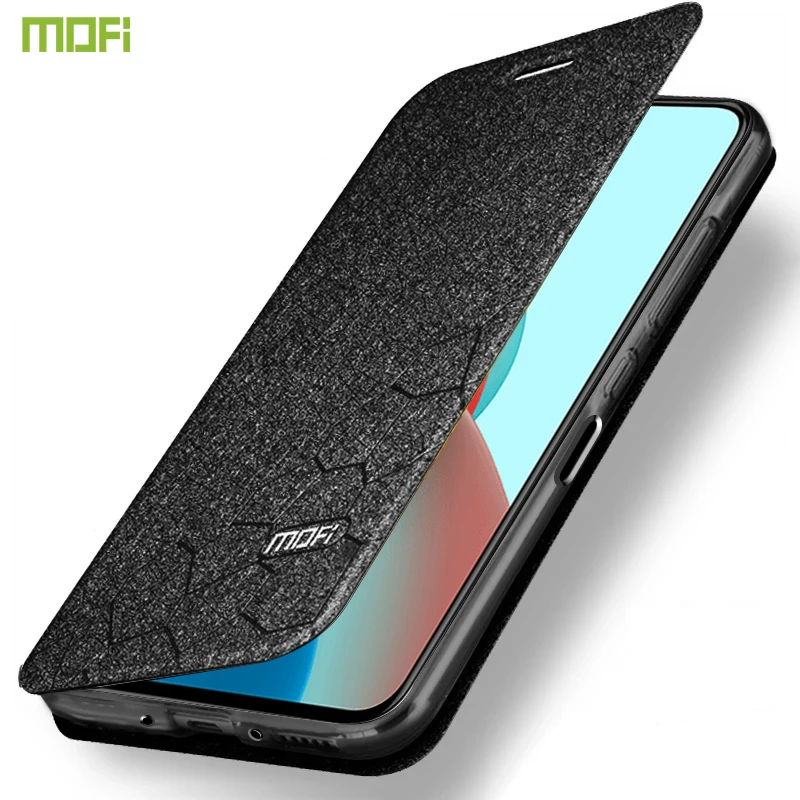 mofi for redmi note 9t 5g flip case phone holder cover for xiaomi redmi note 9t 5g case silicone flip pu leather full protection free global shipping