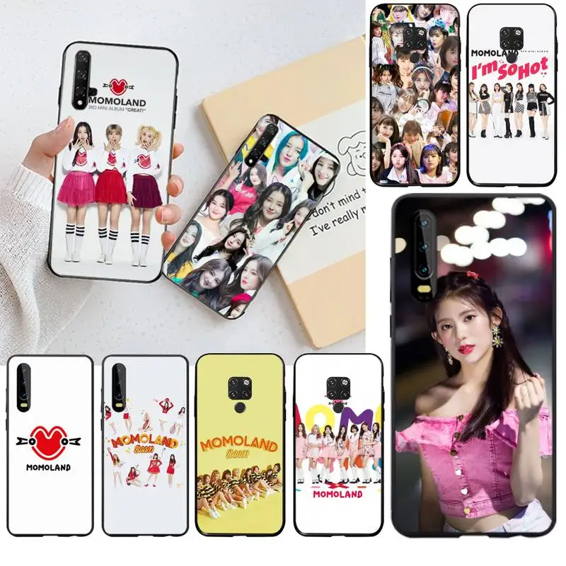 Мягкий Силиконовый ТПУ чехол CUTEWANAN Momoland Daisy для телефона Huawei P30 P20 lite Mate 20 Pro P Smart 2019