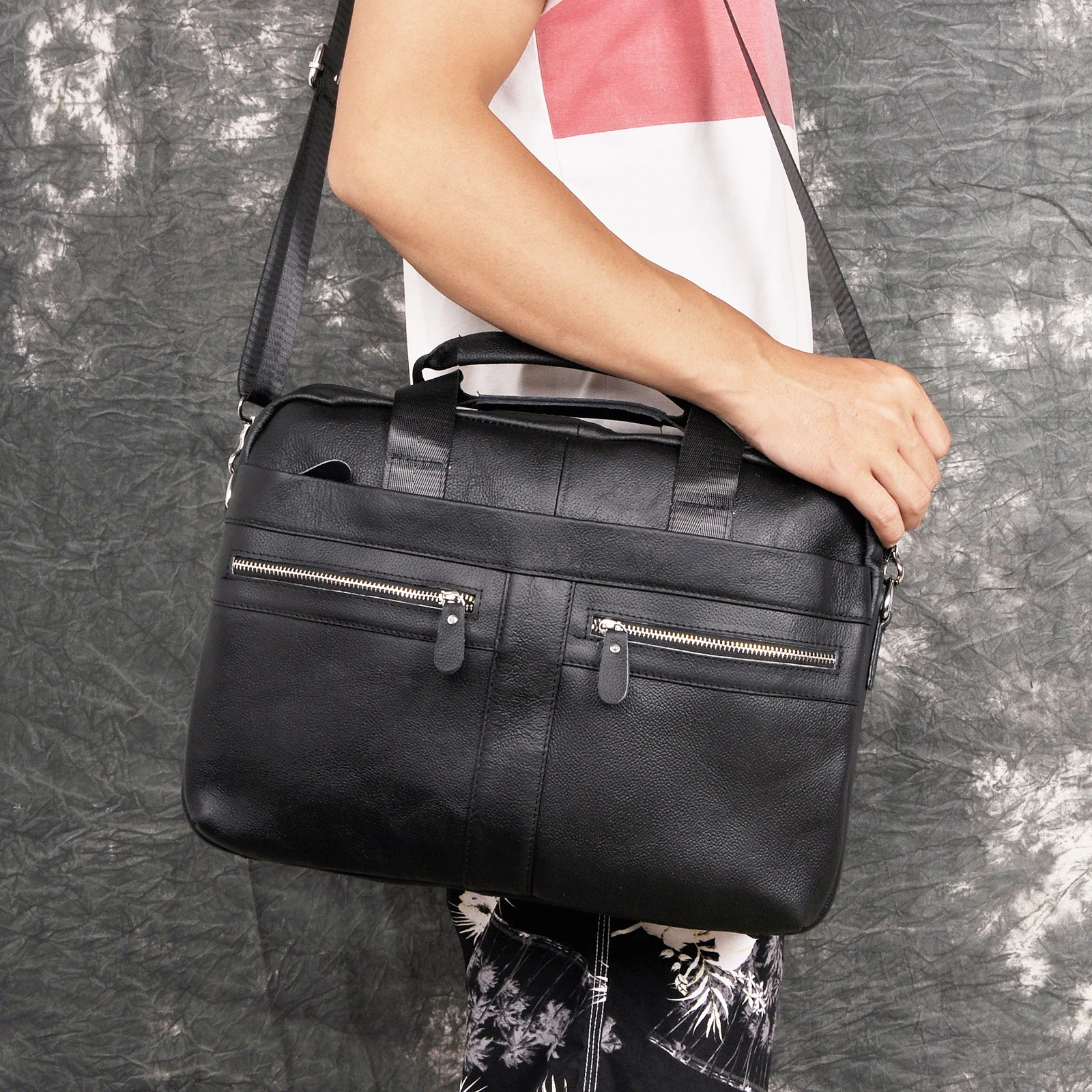 Чехол атташе мужской из натуральной кожи в стиле ретро|Мужские портфели| |