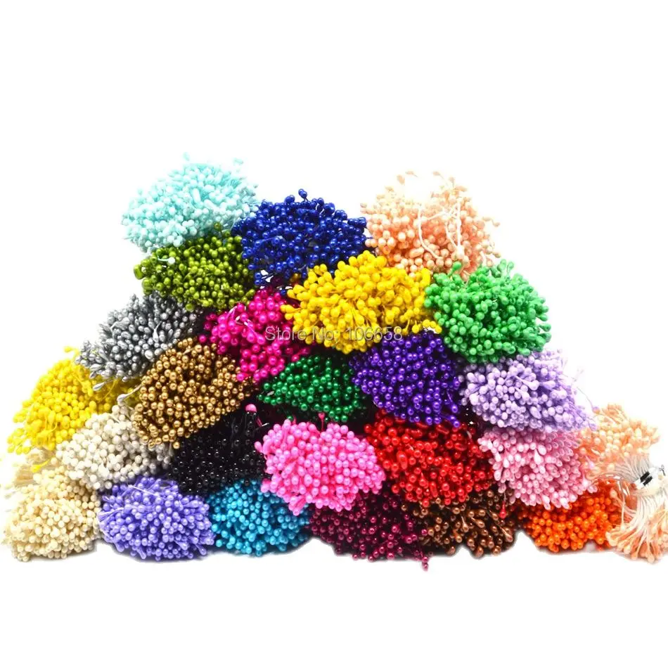 3 мм 290 шт./лот искусственный цветок тычинки жемчужный сделай сам свадебный