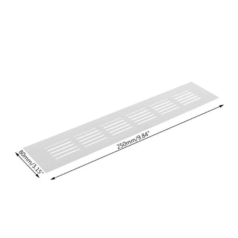 

1pc Bedroom Alloy Rectangular Air Vent Grille Ventilation Cover Cabinet/Wardrobe