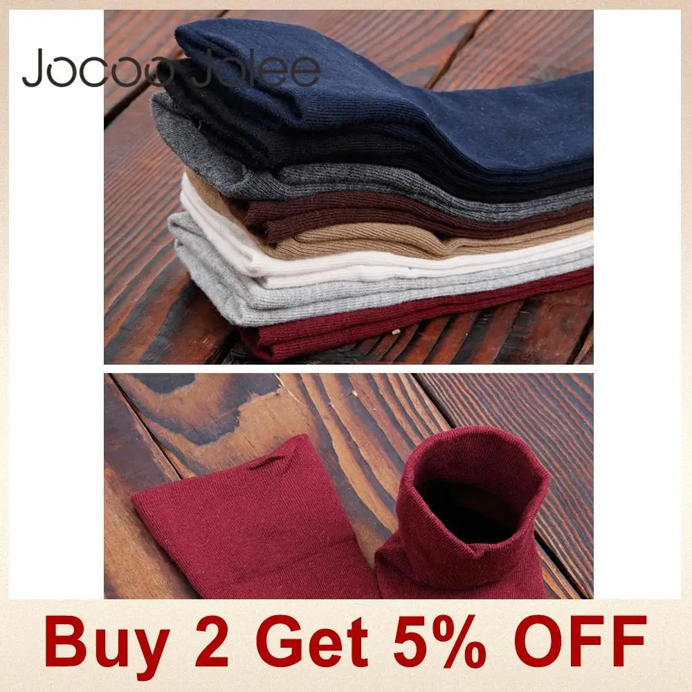 Jocoo Jolee, женские теплые леггинсы из хлопка, повседневная одежда, эластичные тонкие леггинсы, бархатные плотные длинные штаны, женские весенние леггинсы