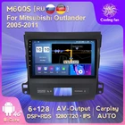 Android 11 8-ядерный автомобильный мультимедийный плеер Навигация стерео приемник радио для Mitsubishi Outlander Peugeot 4007 2006 2007-2011