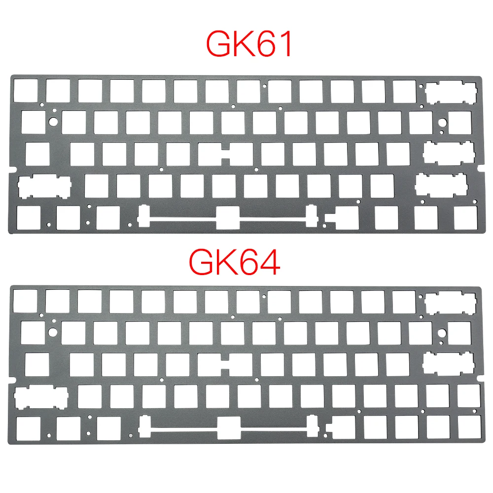 Механическая клавиатура GK61 GK64 ЧПУ алюминиевый сплав чертеж совпадение