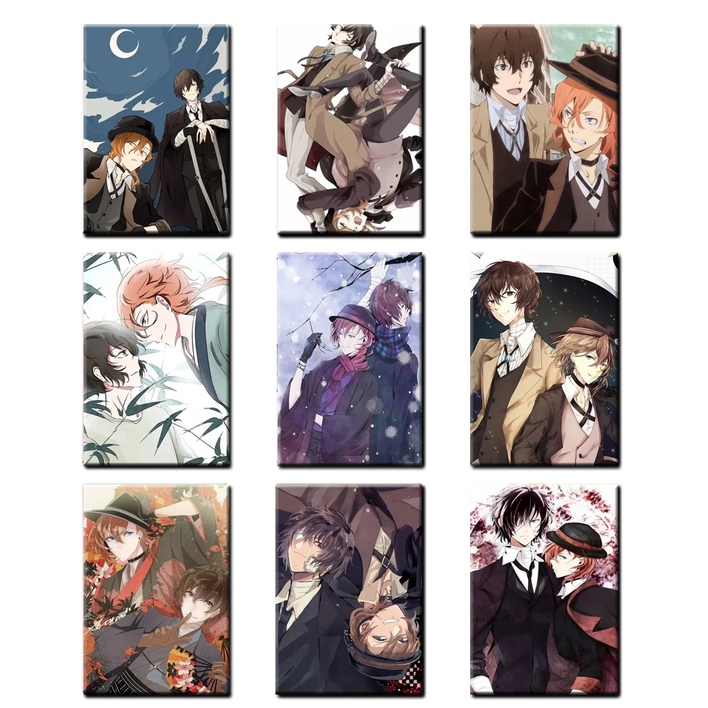 

HD Prints Canvas Pictures Nordic Style Anime Bungou Stray Dogs Painting Wall Art Home Decoration Modular Poster For Living Room