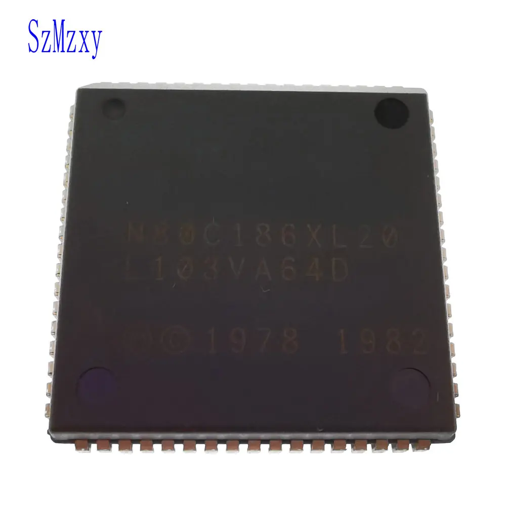5 шт. N80C186XL20 N80C186XL N80C186 80C186 PLCC68|Соединители| |