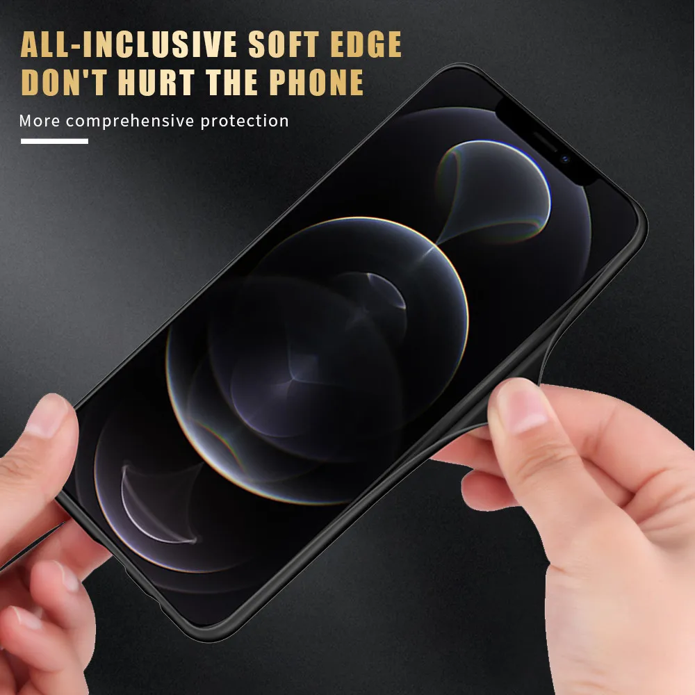 Чехол для Iphone 12 Pro защитный кожаный чехол с эффектом личи камеры Mini 11 X XS Max XR 8 7 Plus