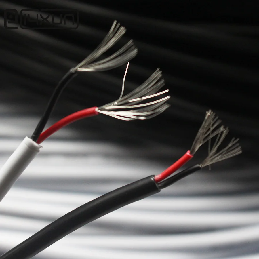 5 метровый 2 жильный красный + черный 22AWG USB разъем мм/3 мм/6 35 мм Мини XLR зарядный